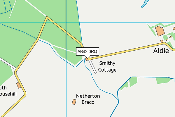 AB42 0RQ map - OS VectorMap District (Ordnance Survey) AB42 0RQ map - OS VectorMap District (Ordnance Survey)