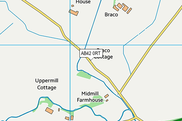 AB42 0RT map - OS VectorMap District (Ordnance Survey) AB42 0RT map - OS VectorMap District (Ordnance Survey)