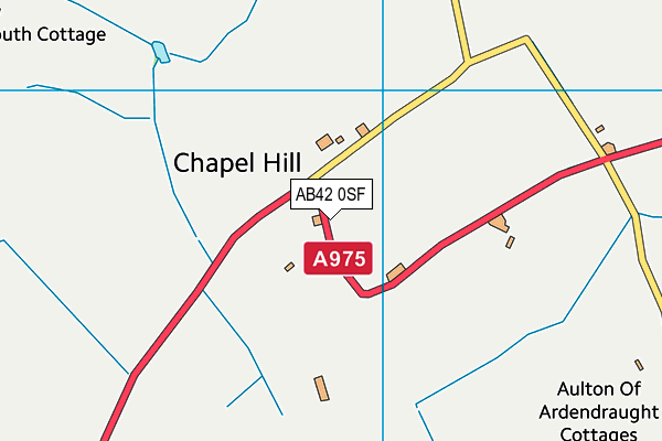AB42 0SF map - OS VectorMap District (Ordnance Survey) AB42 0SF map - OS VectorMap District (Ordnance Survey)