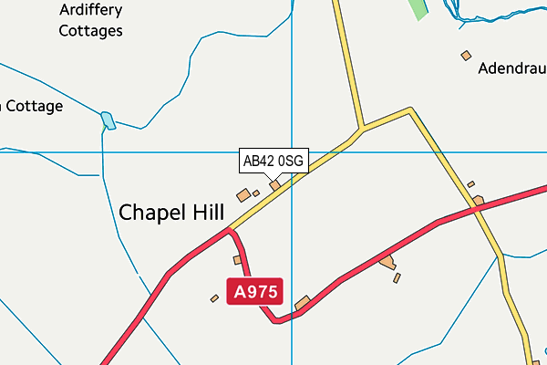 AB42 0SG map - OS VectorMap District (Ordnance Survey) AB42 0SG map - OS VectorMap District (Ordnance Survey)