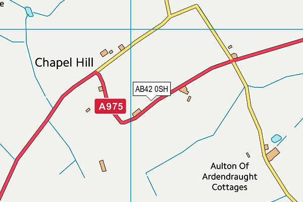 AB42 0SH map - OS VectorMap District (Ordnance Survey) AB42 0SH map - OS VectorMap District (Ordnance Survey)