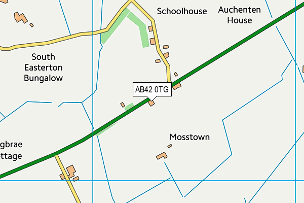 AB42 0TG map - OS VectorMap District (Ordnance Survey) AB42 0TG map - OS VectorMap District (Ordnance Survey)