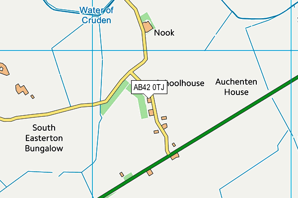 AB42 0TJ map - OS VectorMap District (Ordnance Survey) AB42 0TJ map - OS VectorMap District (Ordnance Survey)