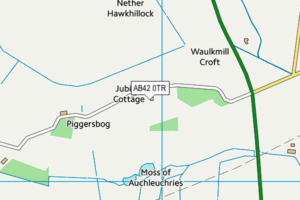 AB42 0TR map - OS VectorMap District (Ordnance Survey) AB42 0TR map - OS VectorMap District (Ordnance Survey)