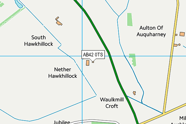 AB42 0TS map - OS VectorMap District (Ordnance Survey) AB42 0TS map - OS VectorMap District (Ordnance Survey)