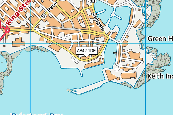 AB42 1DE map - OS VectorMap District (Ordnance Survey) AB42 1DE map - OS VectorMap District (Ordnance Survey)