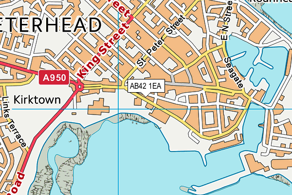AB42 1EA map - OS VectorMap District (Ordnance Survey) AB42 1EA map - OS VectorMap District (Ordnance Survey)