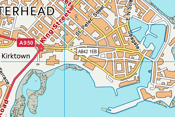 AB42 1EB map - OS VectorMap District (Ordnance Survey) AB42 1EB map - OS VectorMap District (Ordnance Survey)
