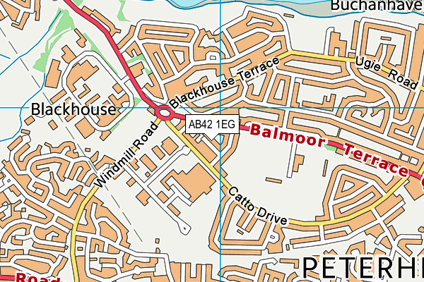 AB42 1EG map - OS VectorMap District (Ordnance Survey) AB42 1EG map - OS VectorMap District (Ordnance Survey)