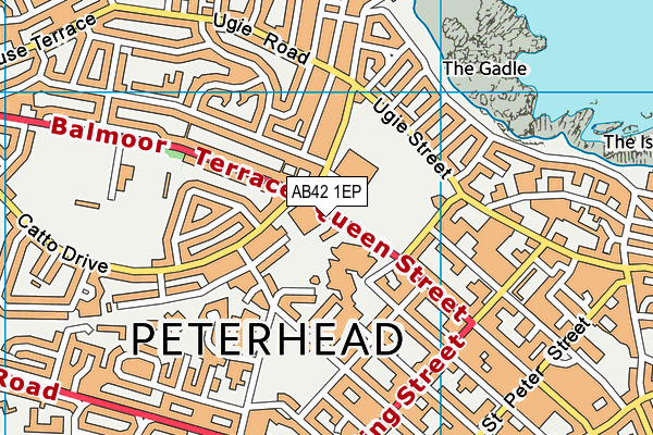 AB42 1EP map - OS VectorMap District (Ordnance Survey) AB42 1EP map - OS VectorMap District (Ordnance Survey)