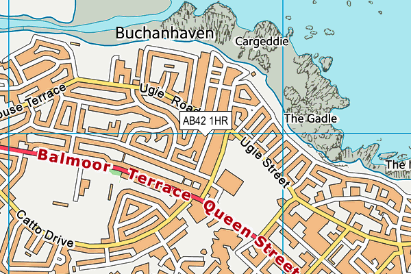 AB42 1HR map - OS VectorMap District (Ordnance Survey) AB42 1HR map - OS VectorMap District (Ordnance Survey)