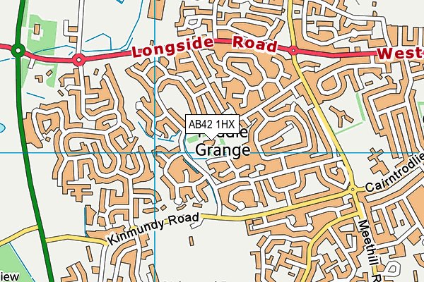 AB42 1HX map - OS VectorMap District (Ordnance Survey) AB42 1HX map - OS VectorMap District (Ordnance Survey)