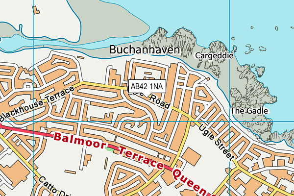 AB42 1NA map - OS VectorMap District (Ordnance Survey) AB42 1NA map - OS VectorMap District (Ordnance Survey)