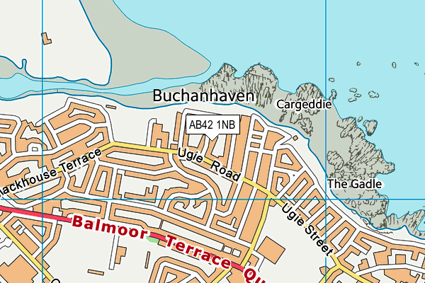 AB42 1NB map - OS VectorMap District (Ordnance Survey) AB42 1NB map - OS VectorMap District (Ordnance Survey)