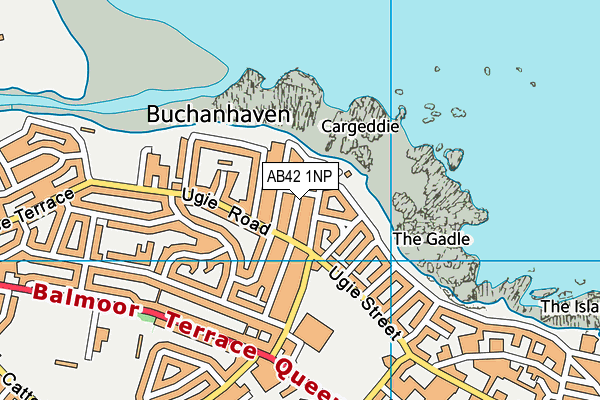 AB42 1NP map - OS VectorMap District (Ordnance Survey) AB42 1NP map - OS VectorMap District (Ordnance Survey)