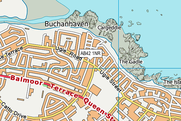 AB42 1NR map - OS VectorMap District (Ordnance Survey) AB42 1NR map - OS VectorMap District (Ordnance Survey)