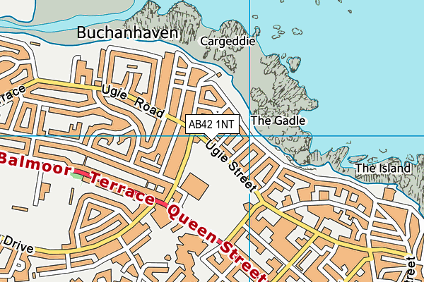 AB42 1NT map - OS VectorMap District (Ordnance Survey) AB42 1NT map - OS VectorMap District (Ordnance Survey)