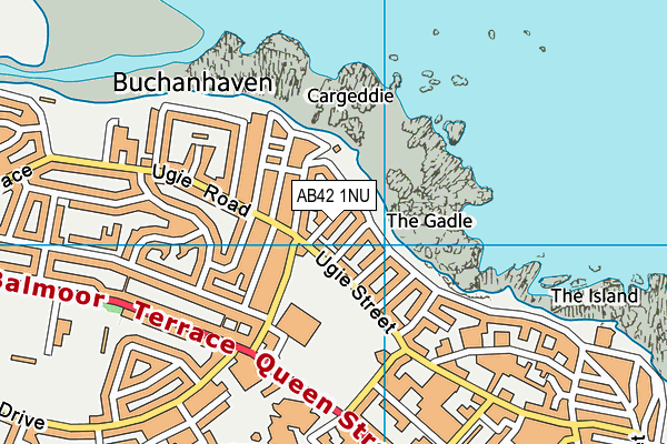 AB42 1NU map - OS VectorMap District (Ordnance Survey) AB42 1NU map - OS VectorMap District (Ordnance Survey)