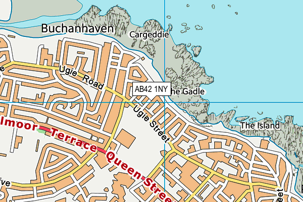 AB42 1NY map - OS VectorMap District (Ordnance Survey) AB42 1NY map - OS VectorMap District (Ordnance Survey)