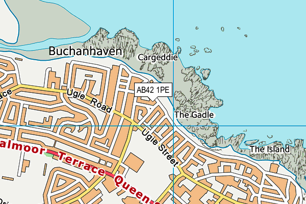AB42 1PE map - OS VectorMap District (Ordnance Survey) AB42 1PE map - OS VectorMap District (Ordnance Survey)