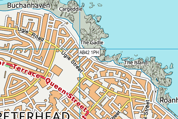 AB42 1PH map - OS VectorMap District (Ordnance Survey) AB42 1PH map - OS VectorMap District (Ordnance Survey)