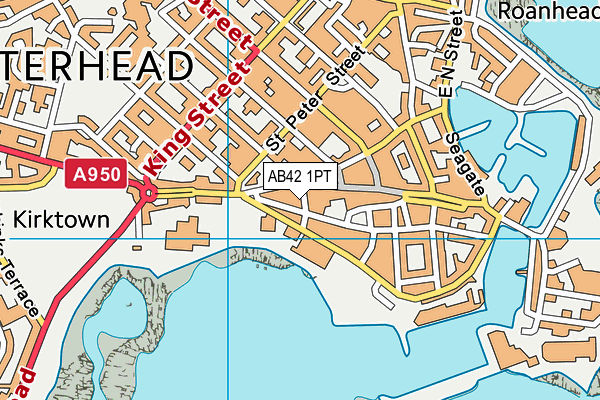 AB42 1PT map - OS VectorMap District (Ordnance Survey) AB42 1PT map - OS VectorMap District (Ordnance Survey)