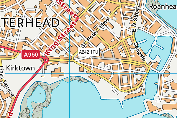 AB42 1PU map - OS VectorMap District (Ordnance Survey) AB42 1PU map - OS VectorMap District (Ordnance Survey)