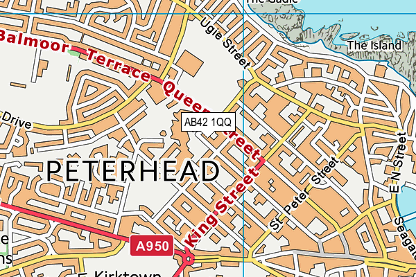 AB42 1QQ map - OS VectorMap District (Ordnance Survey) AB42 1QQ map - OS VectorMap District (Ordnance Survey)