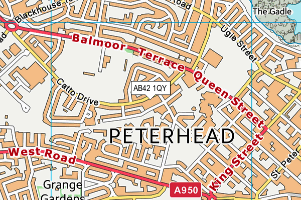 AB42 1QY map - OS VectorMap District (Ordnance Survey) AB42 1QY map - OS VectorMap District (Ordnance Survey)
