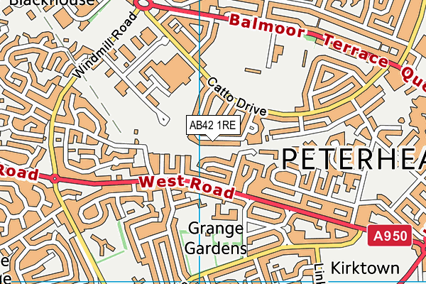 AB42 1RE map - OS VectorMap District (Ordnance Survey) AB42 1RE map - OS VectorMap District (Ordnance Survey)