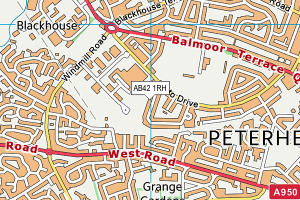AB42 1RH map - OS VectorMap District (Ordnance Survey) AB42 1RH map - OS VectorMap District (Ordnance Survey)