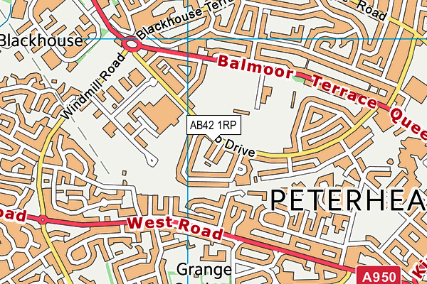 AB42 1RP map - OS VectorMap District (Ordnance Survey) AB42 1RP map - OS VectorMap District (Ordnance Survey)