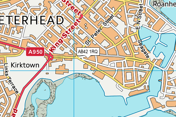 AB42 1RQ map - OS VectorMap District (Ordnance Survey) AB42 1RQ map - OS VectorMap District (Ordnance Survey)