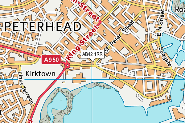 AB42 1RR map - OS VectorMap District (Ordnance Survey) AB42 1RR map - OS VectorMap District (Ordnance Survey)