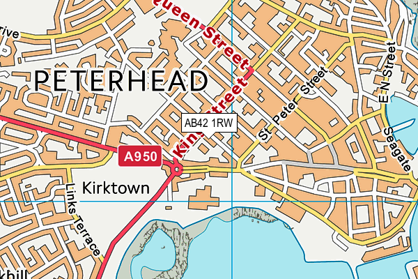 AB42 1RW map - OS VectorMap District (Ordnance Survey) AB42 1RW map - OS VectorMap District (Ordnance Survey)