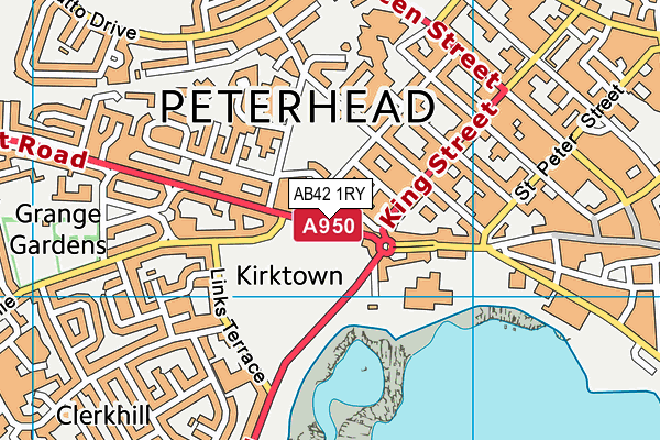 AB42 1RY map - OS VectorMap District (Ordnance Survey) AB42 1RY map - OS VectorMap District (Ordnance Survey)