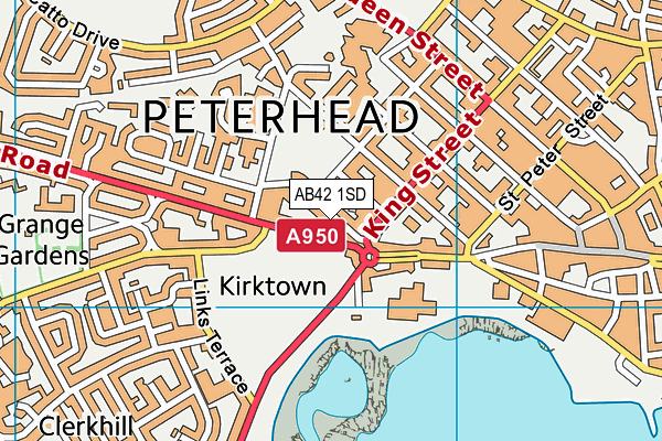 AB42 1SD map - OS VectorMap District (Ordnance Survey) AB42 1SD map - OS VectorMap District (Ordnance Survey)