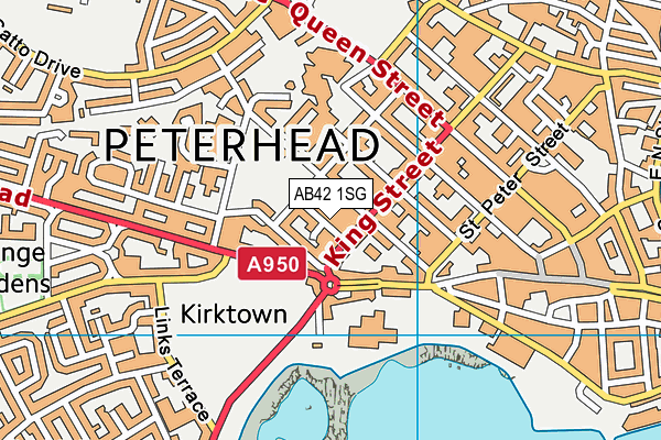 AB42 1SG map - OS VectorMap District (Ordnance Survey) AB42 1SG map - OS VectorMap District (Ordnance Survey)