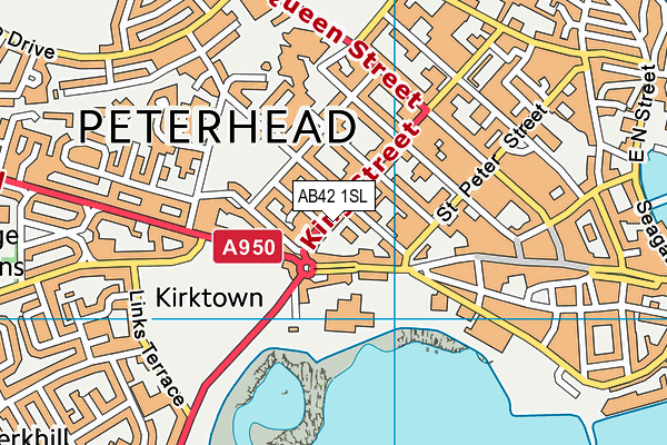 AB42 1SL map - OS VectorMap District (Ordnance Survey) AB42 1SL map - OS VectorMap District (Ordnance Survey)