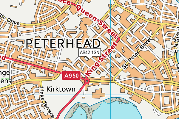 AB42 1SN map - OS VectorMap District (Ordnance Survey) AB42 1SN map - OS VectorMap District (Ordnance Survey)