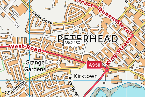 AB42 1SQ map - OS VectorMap District (Ordnance Survey) AB42 1SQ map - OS VectorMap District (Ordnance Survey)