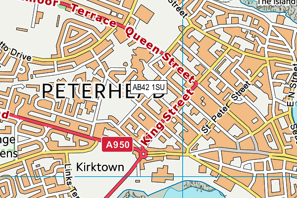 AB42 1SU map - OS VectorMap District (Ordnance Survey) AB42 1SU map - OS VectorMap District (Ordnance Survey)