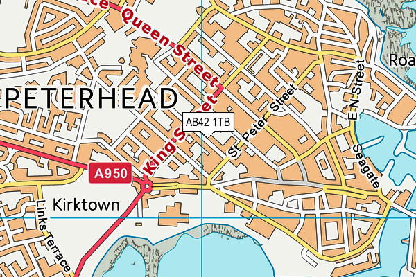 AB42 1TB map - OS VectorMap District (Ordnance Survey) AB42 1TB map - OS VectorMap District (Ordnance Survey)
