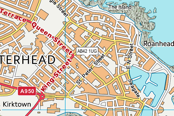 AB42 1UG map - OS VectorMap District (Ordnance Survey) AB42 1UG map - OS VectorMap District (Ordnance Survey)