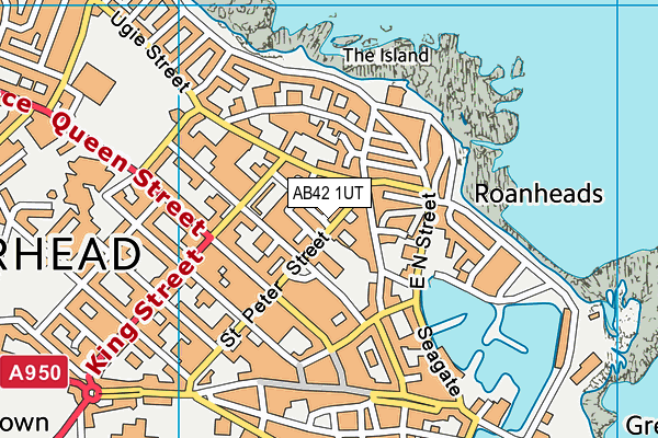 AB42 1UT map - OS VectorMap District (Ordnance Survey) AB42 1UT map - OS VectorMap District (Ordnance Survey)