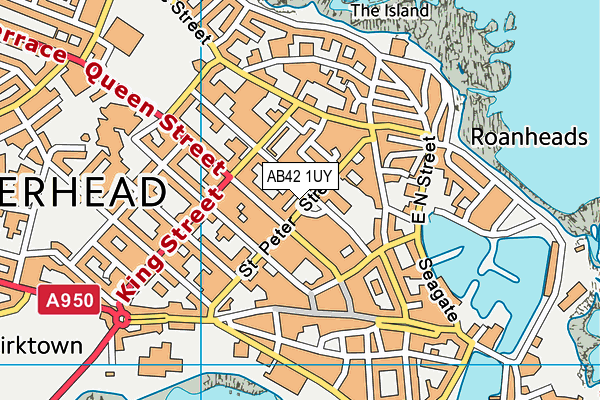 AB42 1UY map - OS VectorMap District (Ordnance Survey) AB42 1UY map - OS VectorMap District (Ordnance Survey)