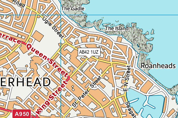 AB42 1UZ map - OS VectorMap District (Ordnance Survey) AB42 1UZ map - OS VectorMap District (Ordnance Survey)