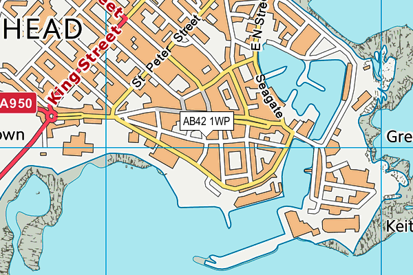 AB42 1WP map - OS VectorMap District (Ordnance Survey) AB42 1WP map - OS VectorMap District (Ordnance Survey)