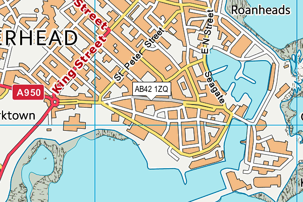 AB42 1ZQ map - OS VectorMap District (Ordnance Survey) AB42 1ZQ map - OS VectorMap District (Ordnance Survey)