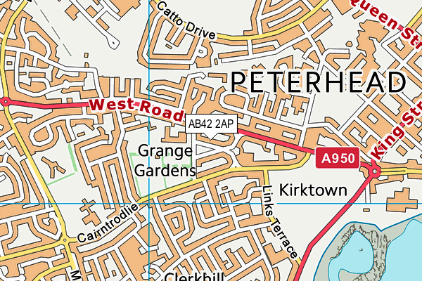 AB42 2AP map - OS VectorMap District (Ordnance Survey) AB42 2AP map - OS VectorMap District (Ordnance Survey)